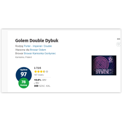 Golem Double Dybuk
